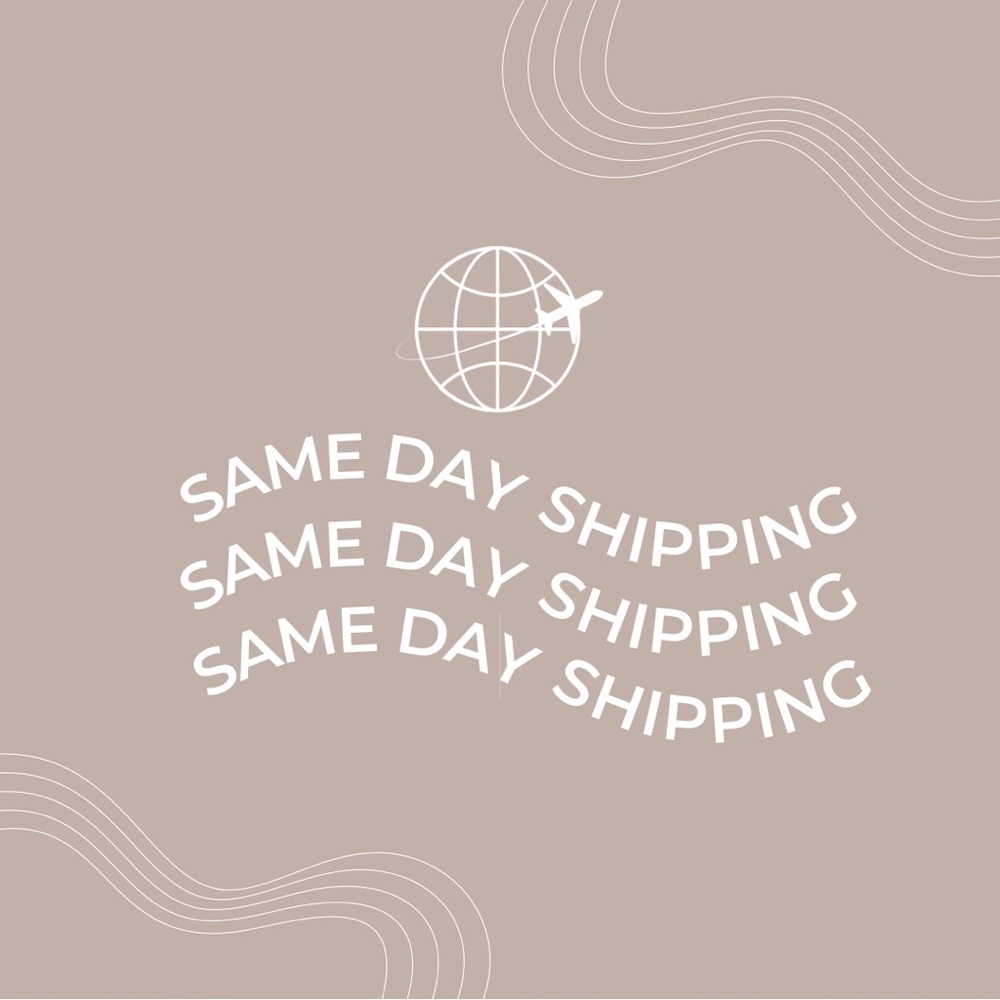 SAME DAY SHIPPING! ☺️